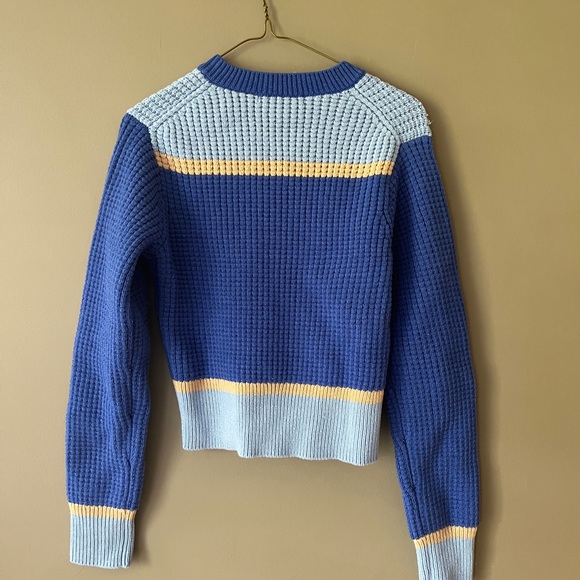 MARNI x Uniqlo Popcorn Knitted V Neck Long Sleeved Sweater - Picture 6 of 6